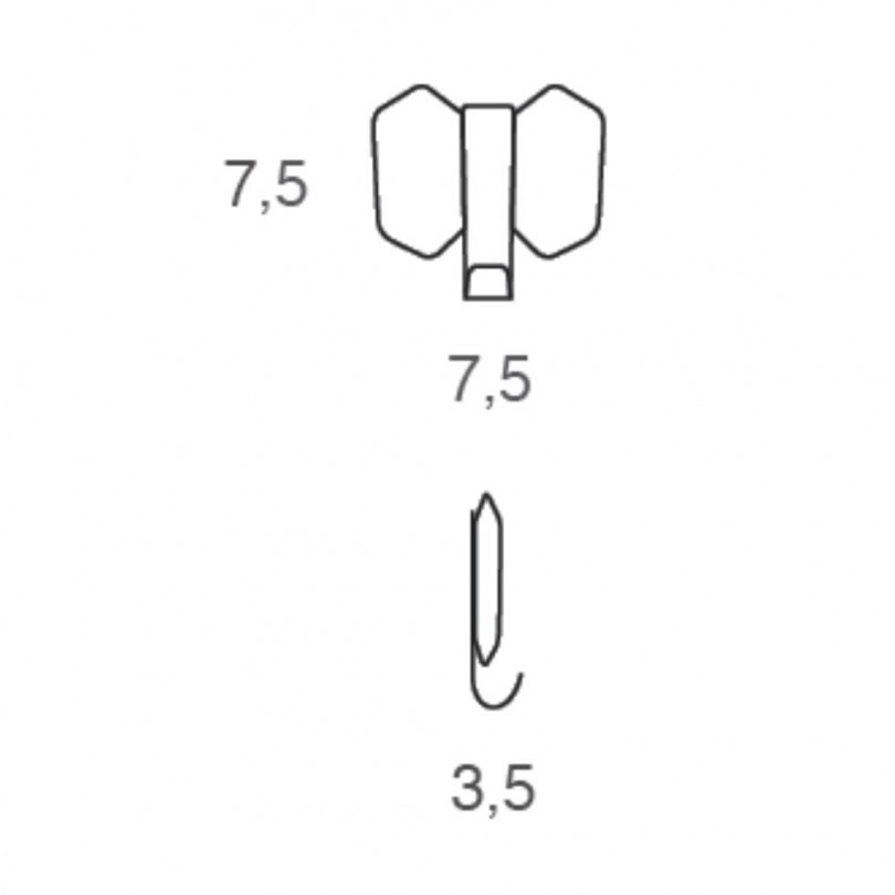 Appendiabiti da parete DUMBO - Maconi