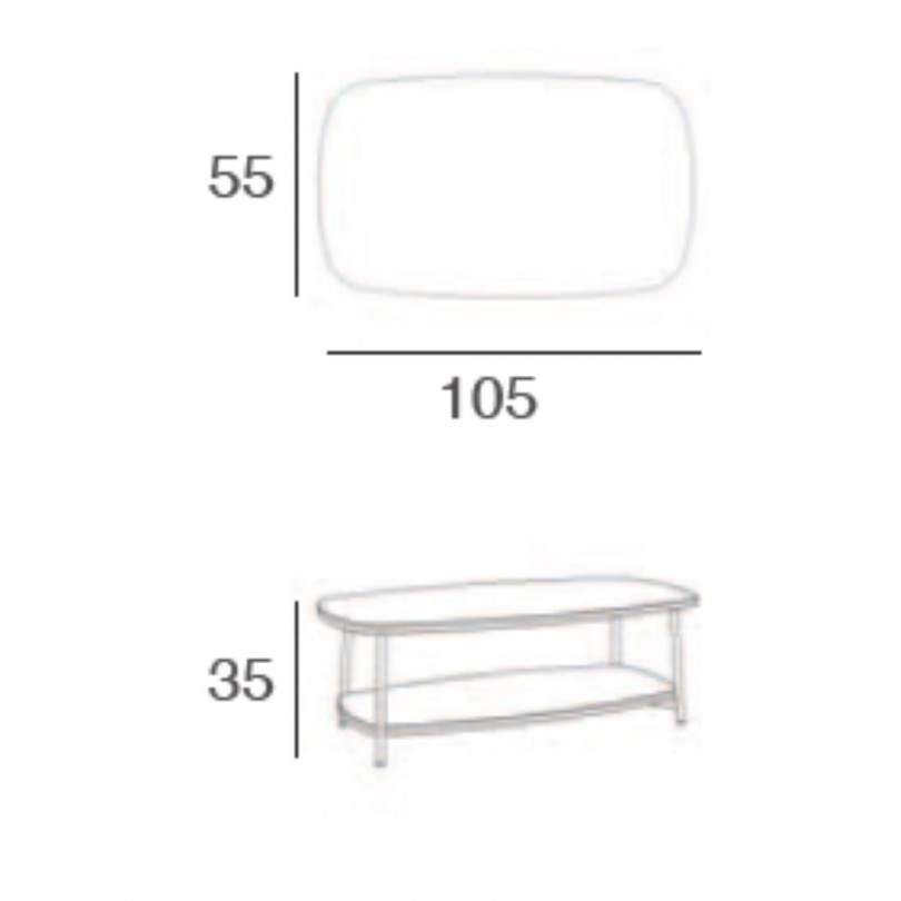 Tavolino MILORD ART.1041 - MACONI