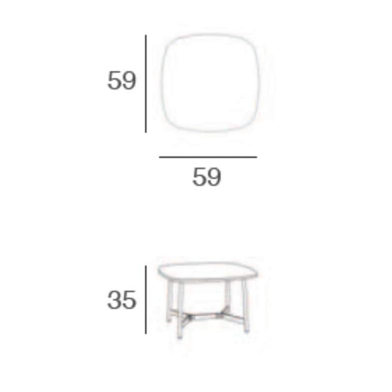Tavolino MILORD ART.1042 - MACONI