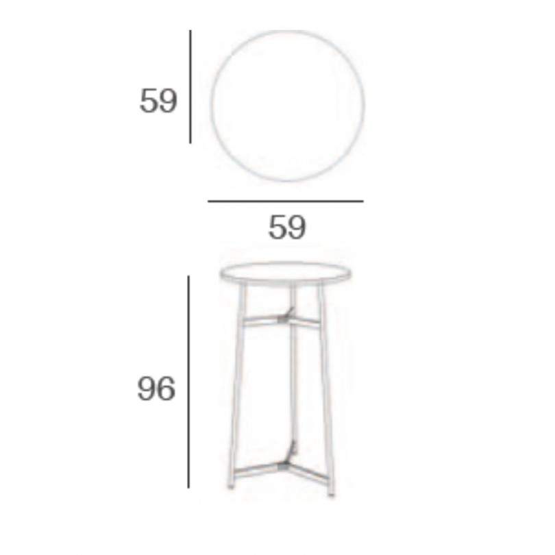 Tavolino MILORD ART.1049 - MACONI