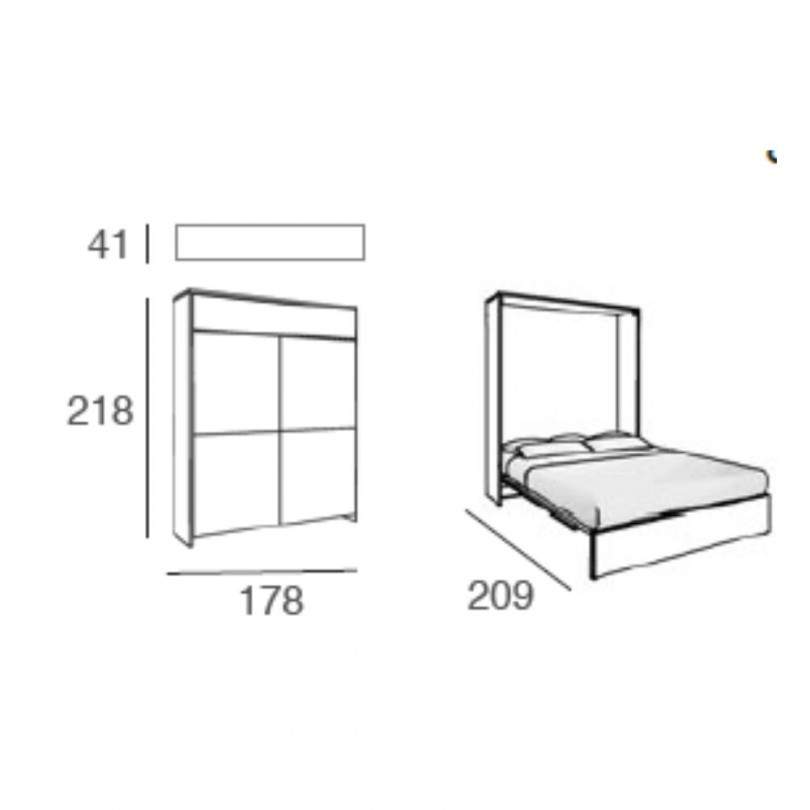 Mobile Letto MATRIMONIALE ART. 476 -...