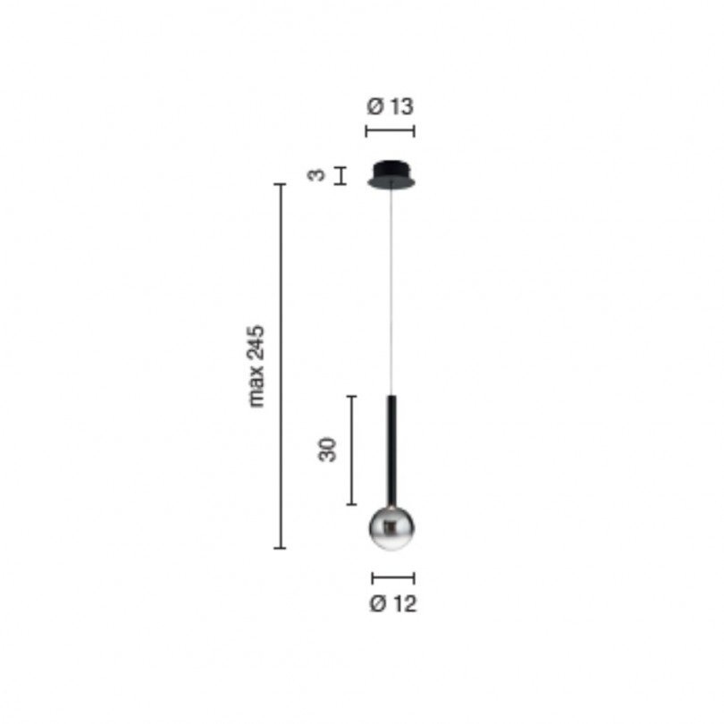 Lampada a soffitto AURA - Ondaluce Lampada a soffitto AURA - Ondaluce