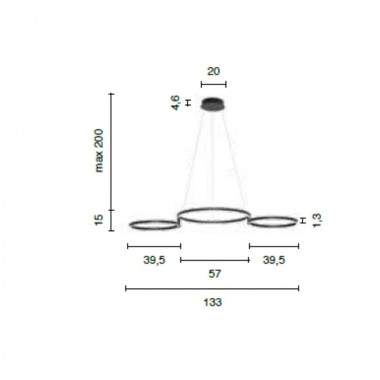 Lampada sospesa SABE -... 2