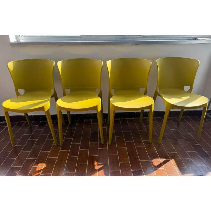 Set 4 sedie JUMBO - Ambienta