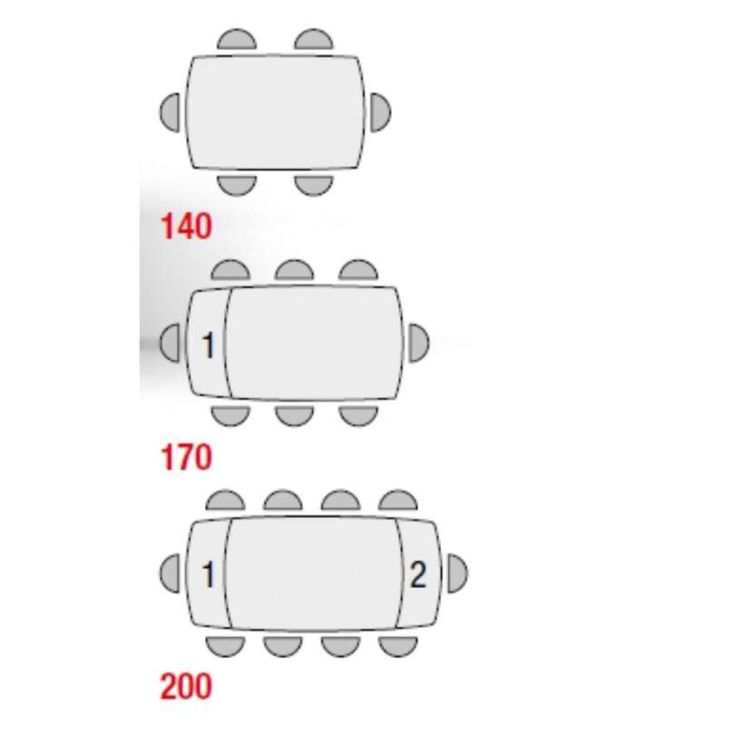 Tavolo Allungabile MARTE - Casa Florida
