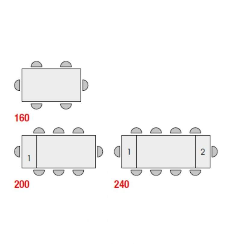 Tavolo Allungabile VENERE - Casa Florida