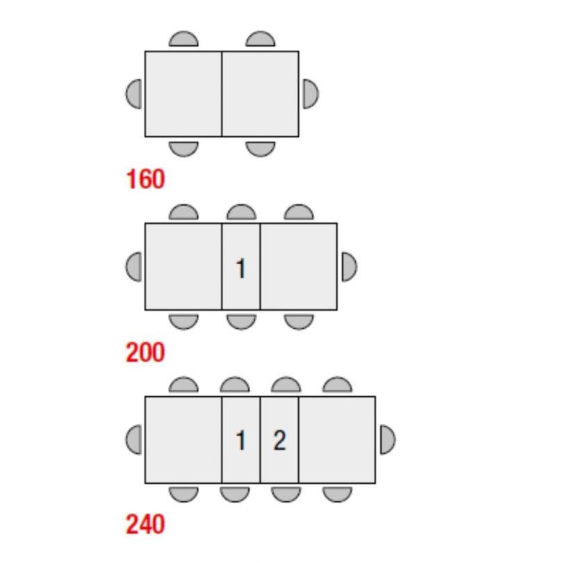 Tavolo Allungabile MERCURIO - Casa...
