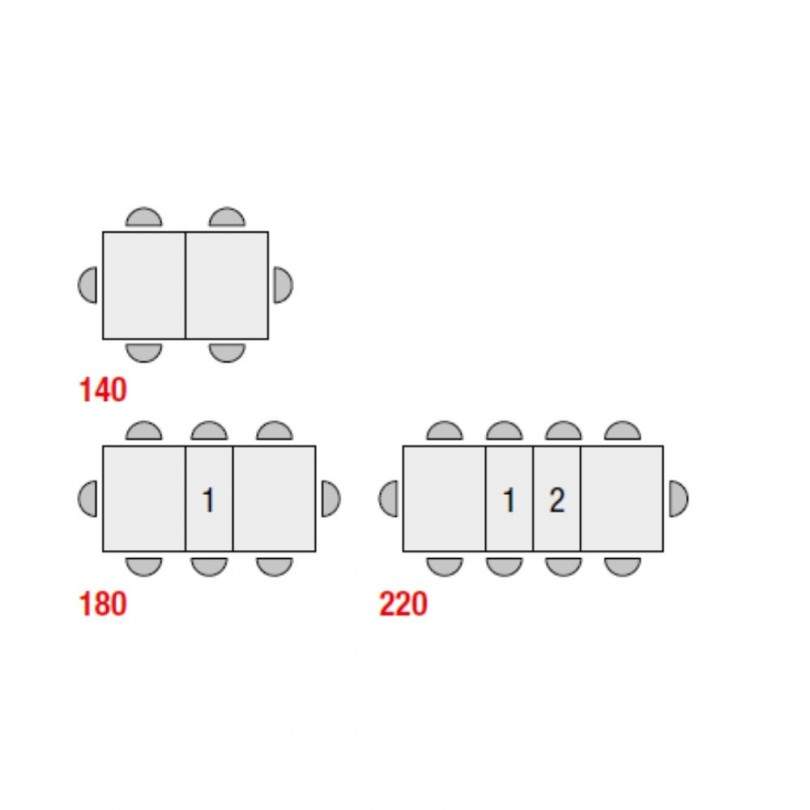 Tavolo Allungabile ISCHIA - Casa Florida