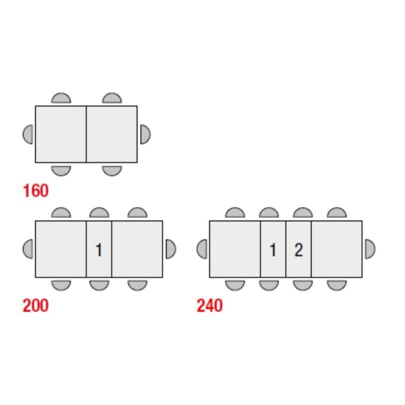 Tavolo Allungabile AMALFI - Casa Florida