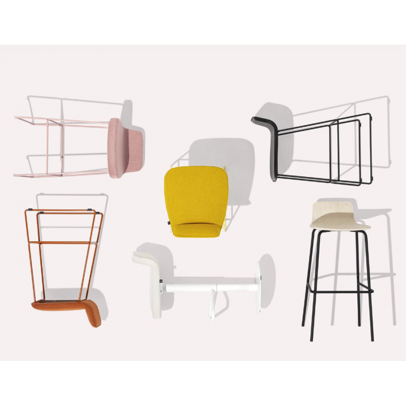 SGABELLO RILEY ART. CB/2110 - CONNUBIA