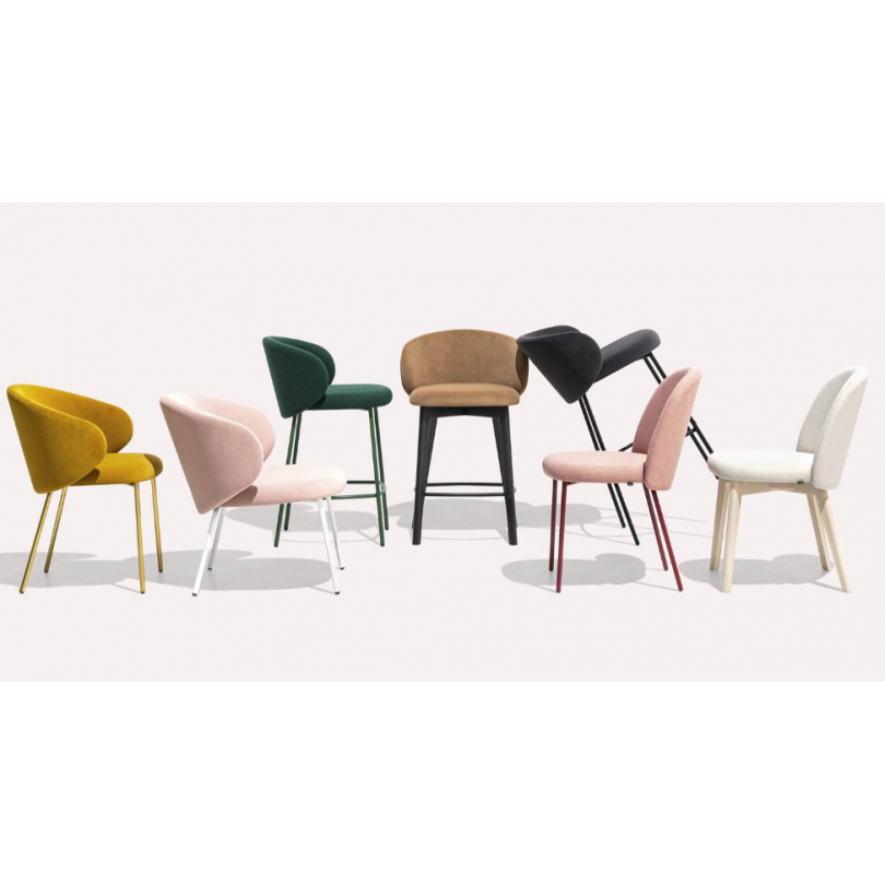 Sedia TUKA Art. CB/1993 - CONNUBIA